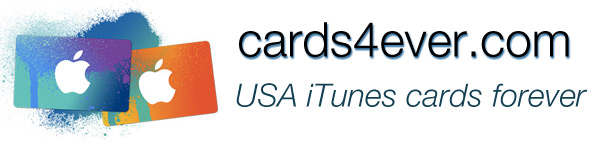 cards4ever.com — USA iTunes cards forever